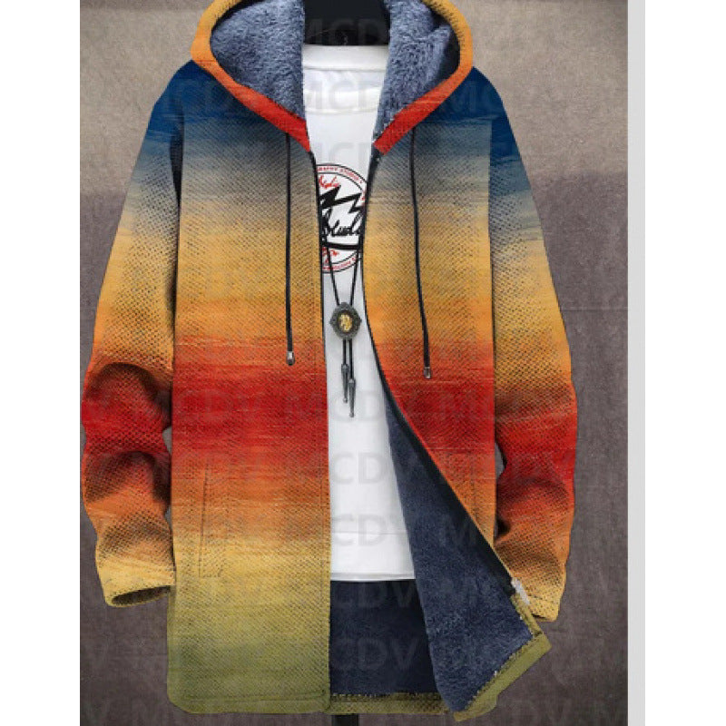 Men's New Creative 3D Digital Printing Jacket